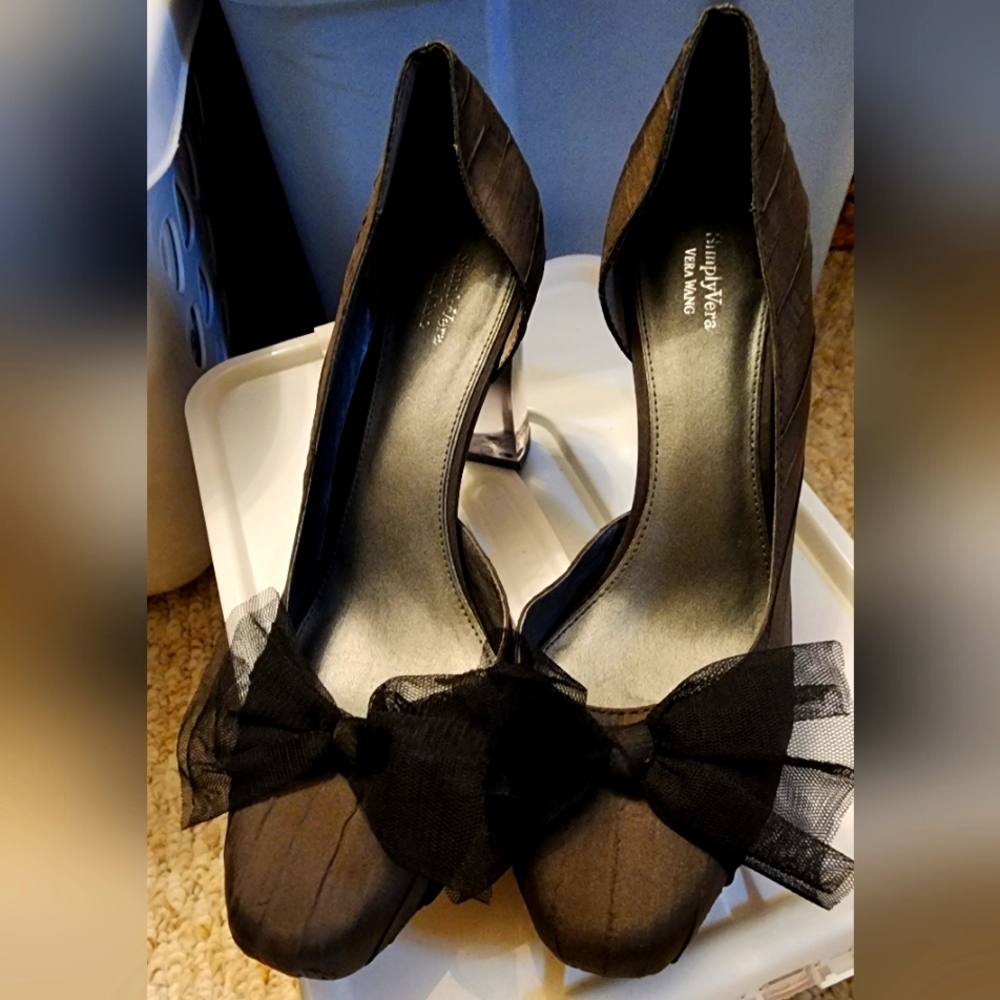 Simply Vera | Vera Wang Heels with Bow🎀